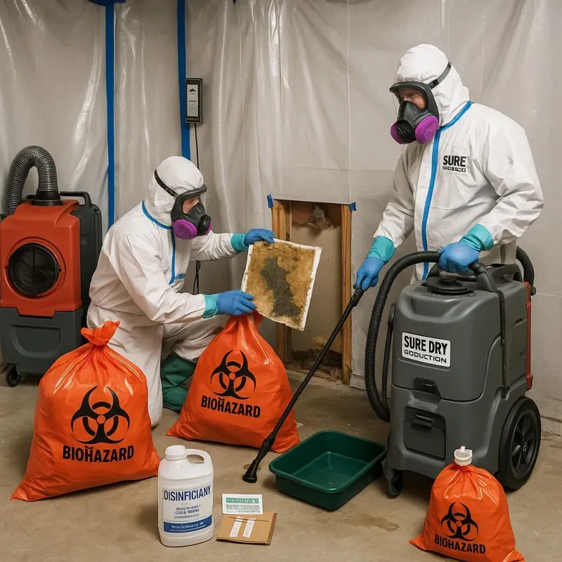 Contaminated Water Handling Protocols process in Hallam, PA